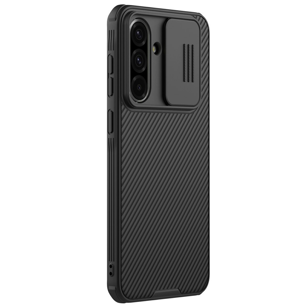 Samsung Galaxy A36 Cover med kamerabeskyttelse - CamShield, Sort