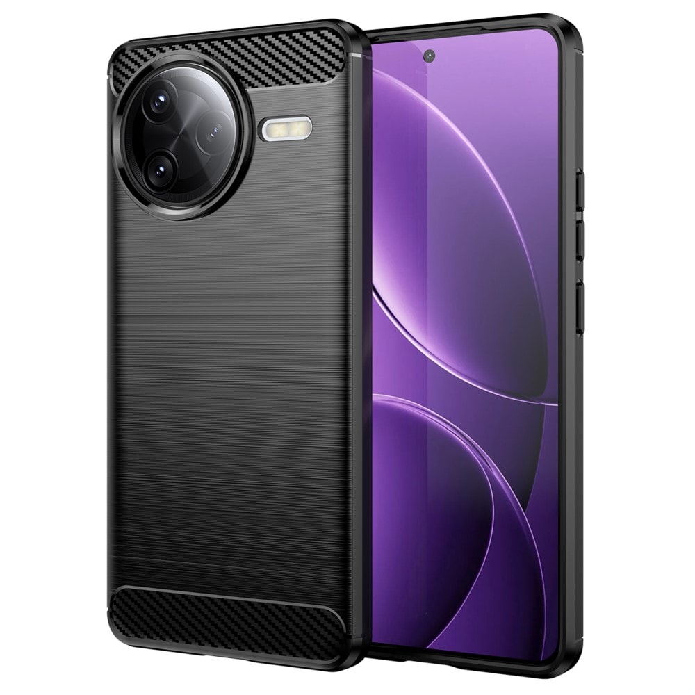 Xiaomi Poco F7 Ultra TPU-cover Brushed, Sort