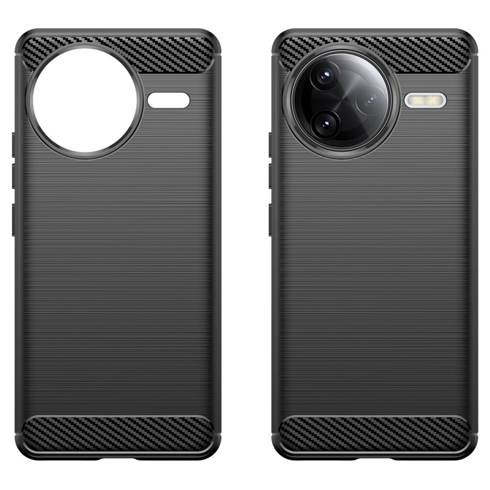 Xiaomi Poco F7 Ultra TPU-cover Brushed, Sort