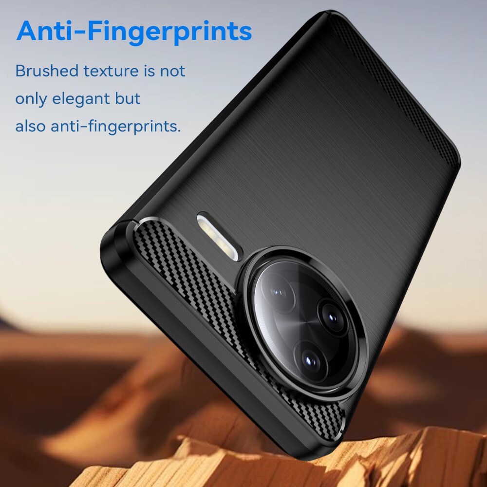 Xiaomi Poco F7 Ultra TPU-cover Brushed, Sort