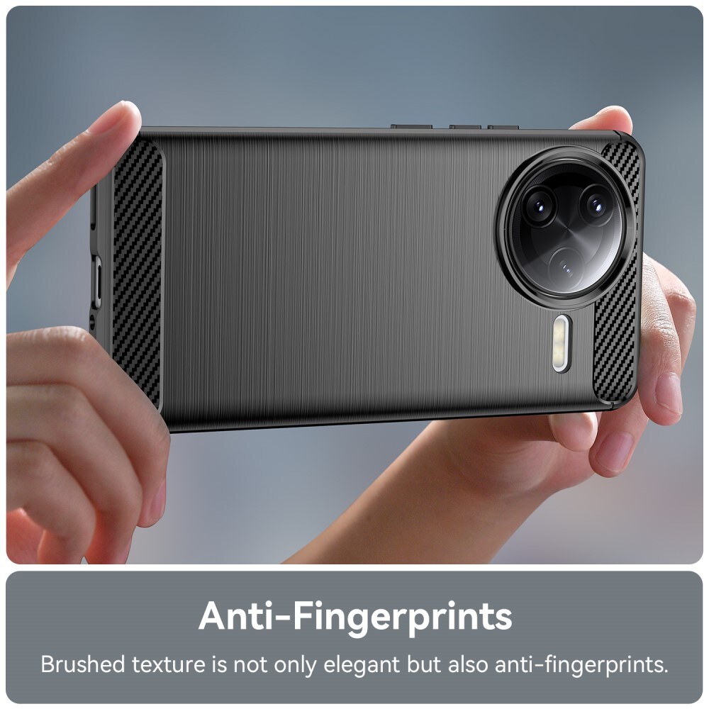 Xiaomi Poco F7 Ultra TPU-cover Brushed, Sort