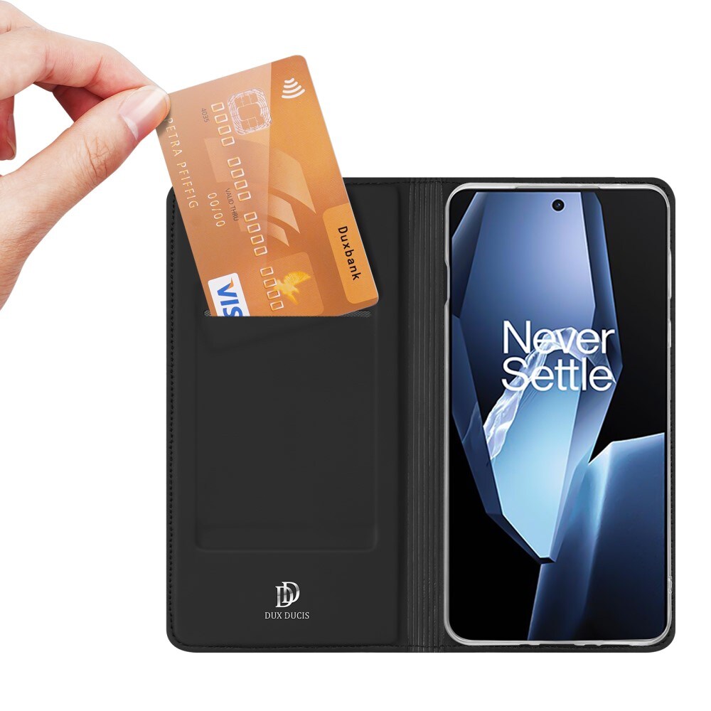 OnePlus 13R Slankt mobiletui, Sort