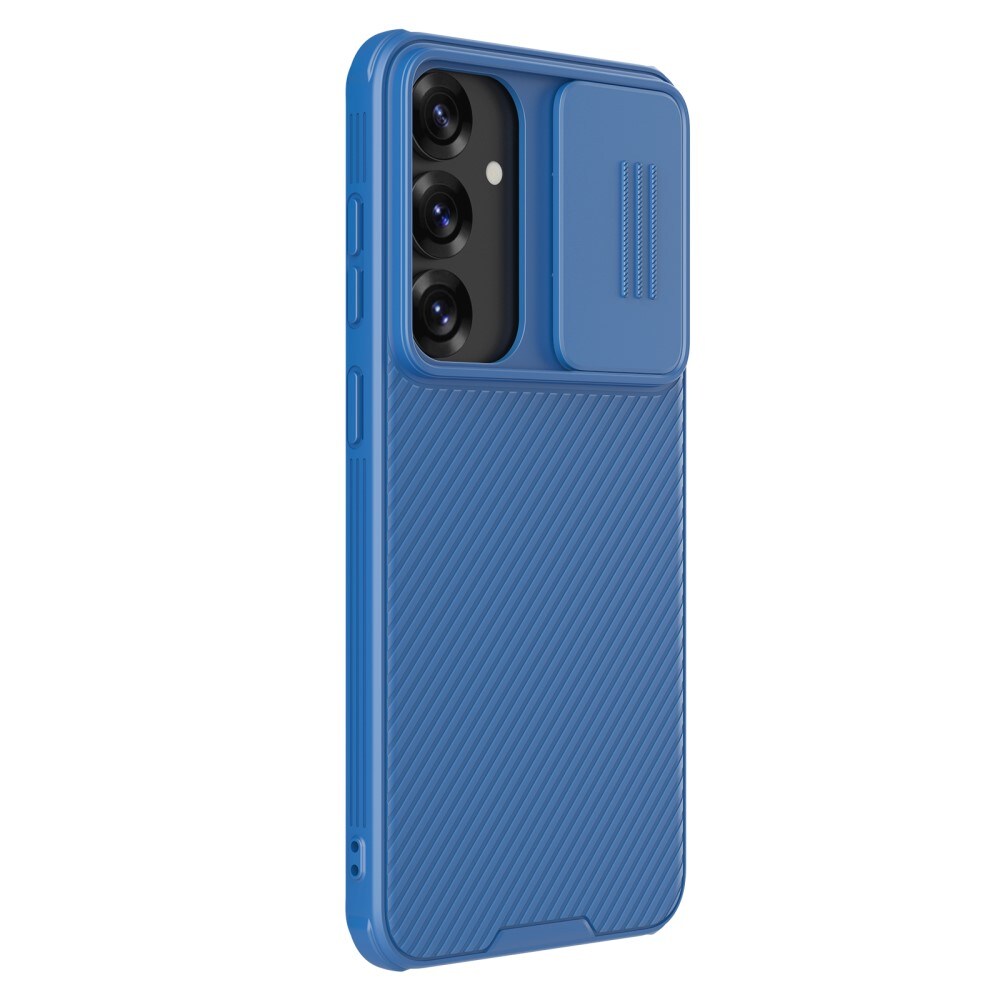 Samsung Galaxy S25 Cover med kamerabeskyttelse - CamShield, Blå