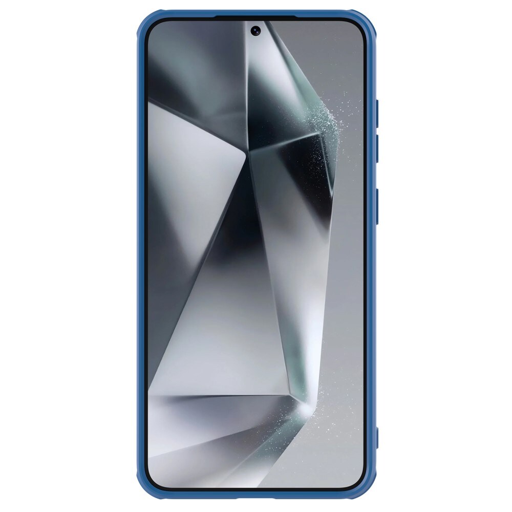 Samsung Galaxy S25 Cover med kamerabeskyttelse - CamShield, Blå