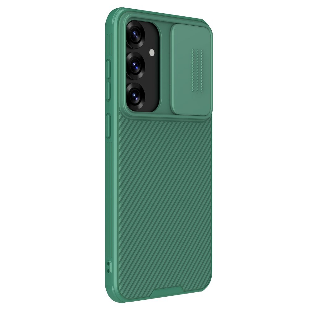 Samsung Galaxy S25 Cover med kamerabeskyttelse - CamShield, Grøn