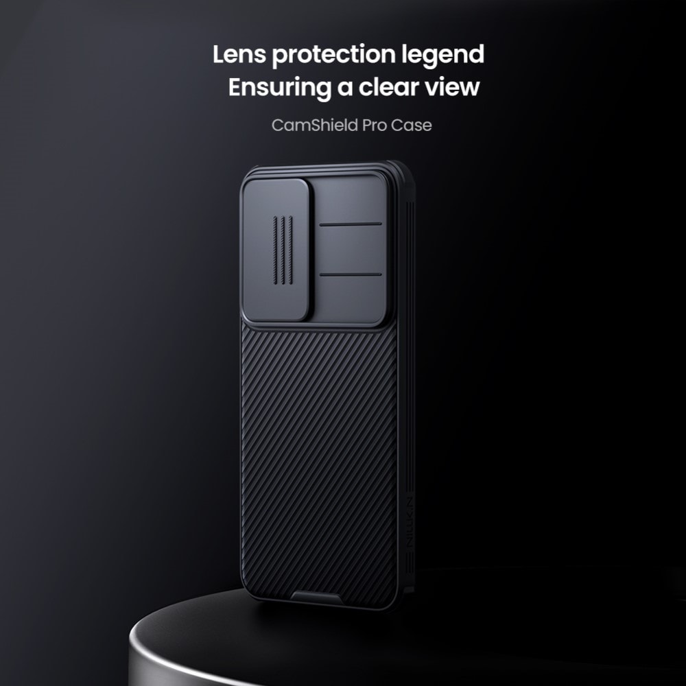 Samsung Galaxy S25 Cover med kamerabeskyttelse - CamShield, Grøn
