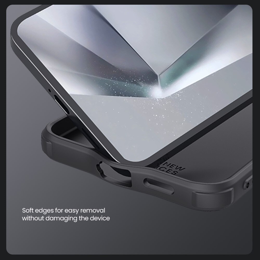 Samsung Galaxy S25 Plus Cover med kamerabeskyttelse - CamShield, Sort