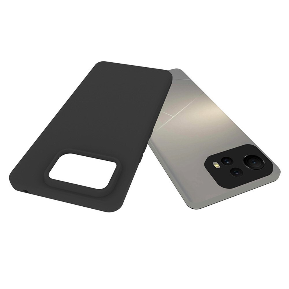 Asus Zenfone 12 Ultra Tyndt TPU-cover, Sort