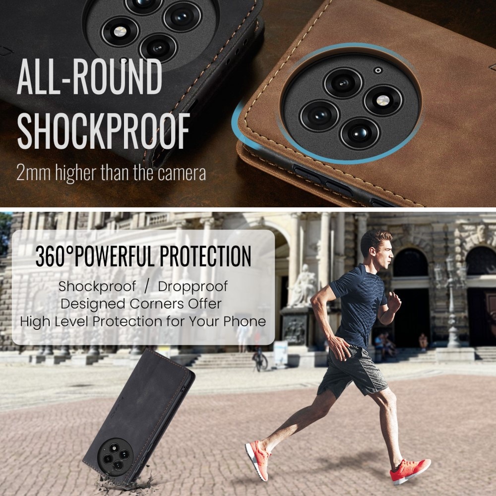  OnePlus 13 Slankt pungetui, Sort