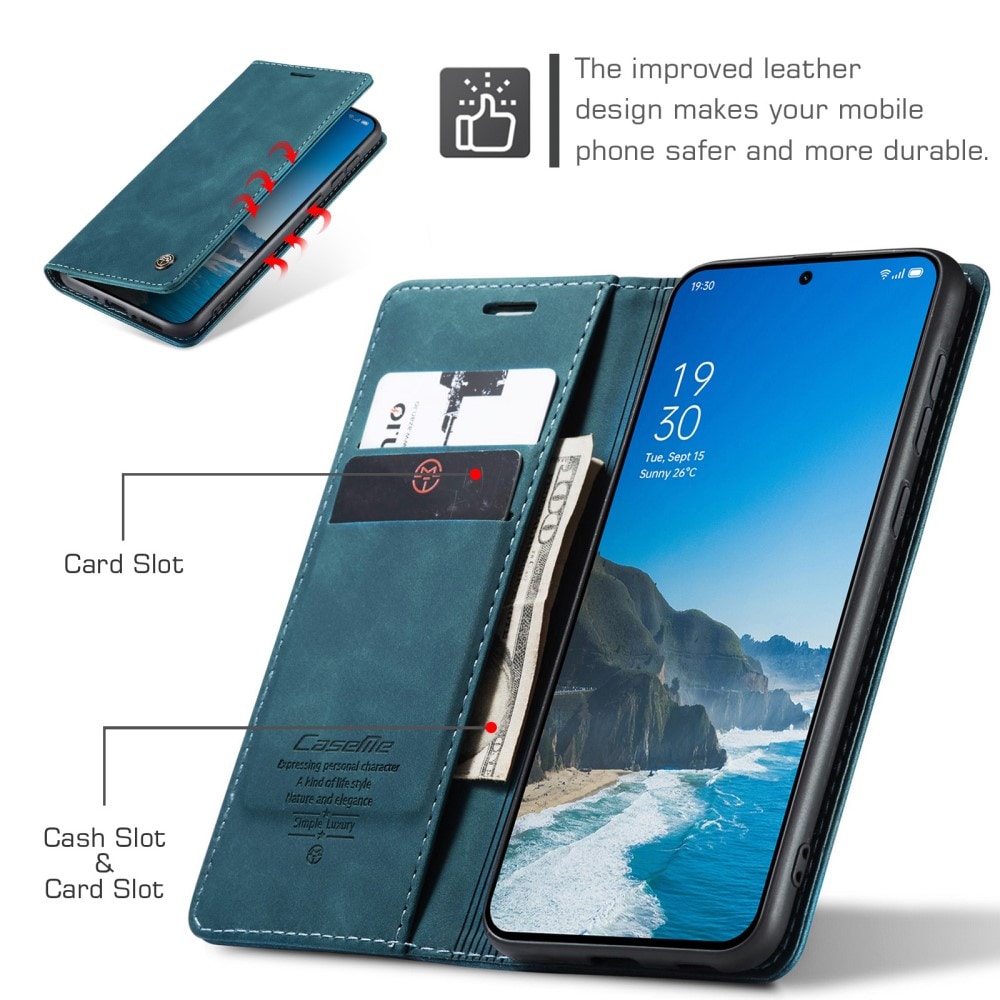  OnePlus 13 Slankt pungetui, Blå