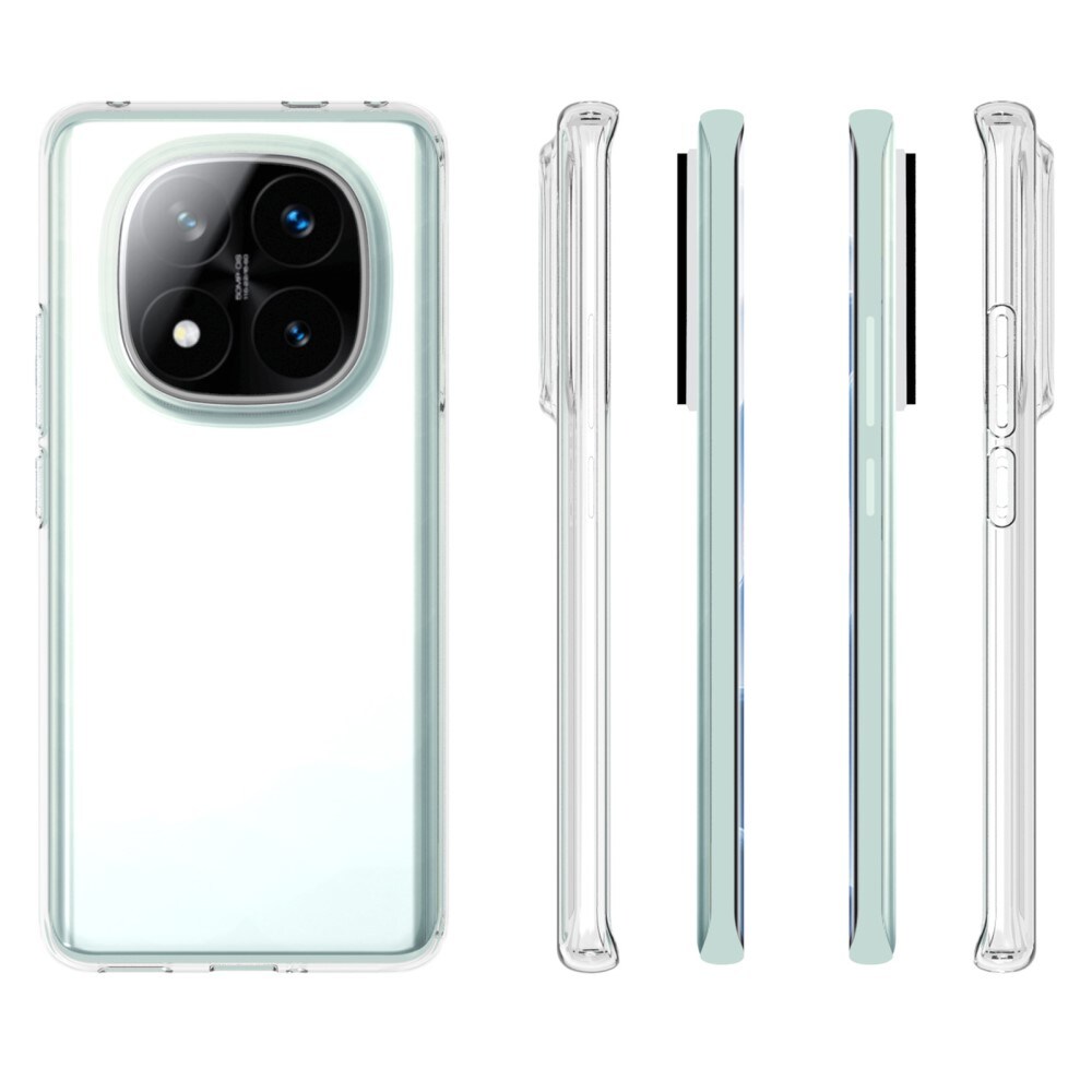 Xiaomi Redmi Note 14 Pro Plus Tyndt TPU-cover, Gennemsigtig