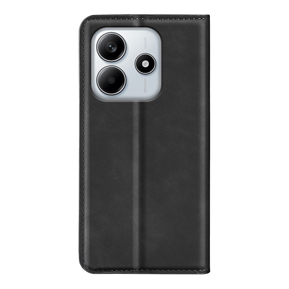 Xiaomi Redmi Note 14 4G Slankt etui med kortholder, Sort