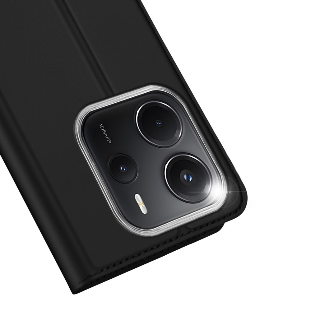 Xiaomi Redmi Note 14 4G Slankt mobiletui, Sort
