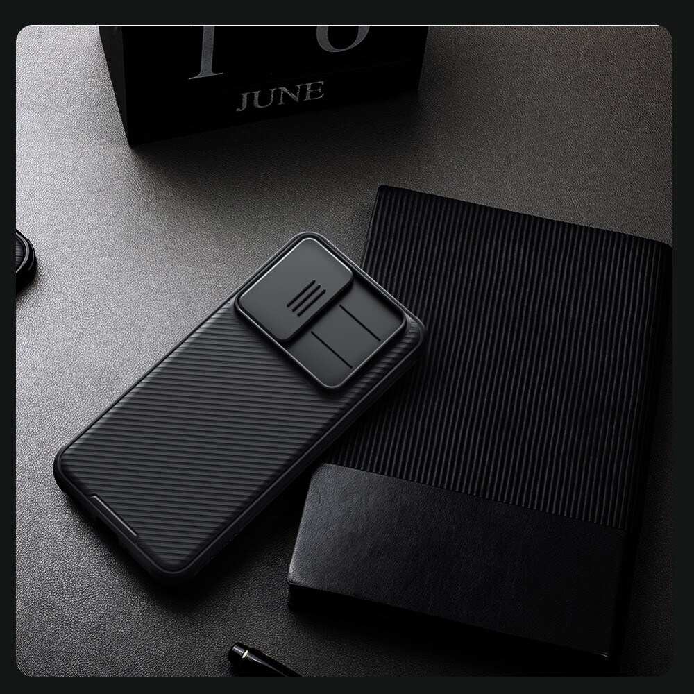 Samsung Galaxy A26 Cover med kamerabeskyttelse - CamShield, Sort