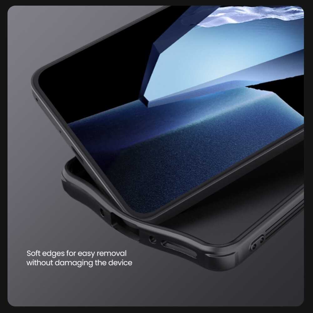  OnePlus 13R Cover med kamerabeskyttelse - CamShield, Sort