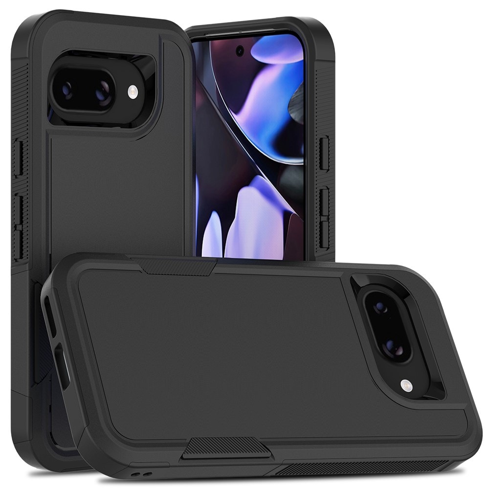 Google Pixel 9a Hybridcover Off-road, Sort