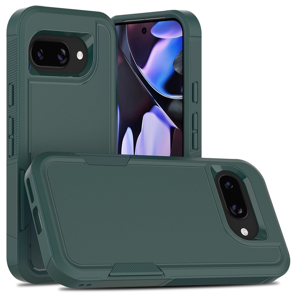Google Pixel 9a Hybridcover Off-road, Grøn