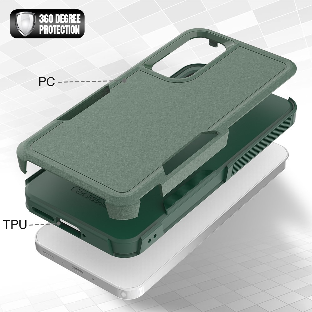 Samsung Galaxy A56 Hybridcover Off-road, Grøn