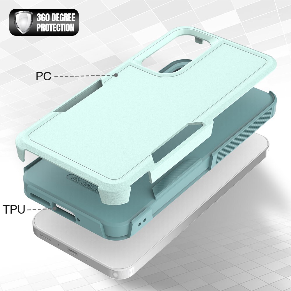 Samsung Galaxy A56 Hybridcover Off-road, Mintgrøn
