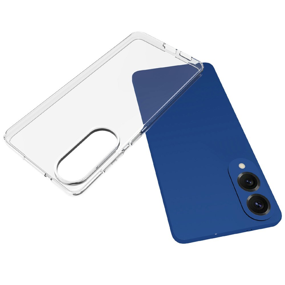 Samsung Galaxy S25 Edge Tyndt TPU-cover, Gennemsigtig