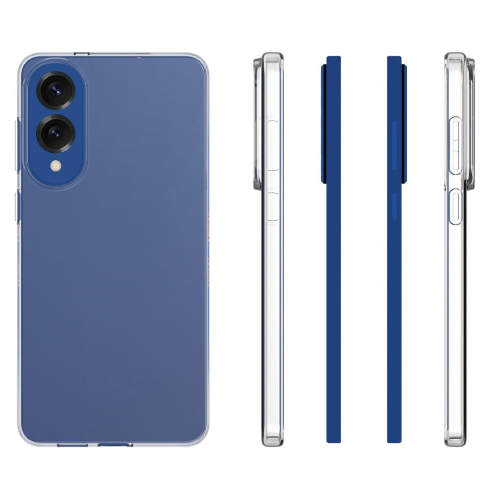 Samsung Galaxy S25 Edge Tyndt TPU-cover, Gennemsigtig