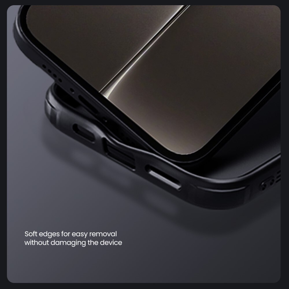 iPhone 16e Cover med kamerabeskyttelse - CamShield, Sort