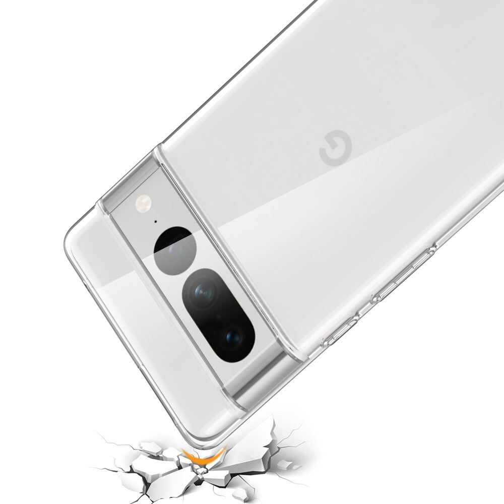 Google Pixel 7 Pro Tyndt TPU-cover, Gennemsigtig