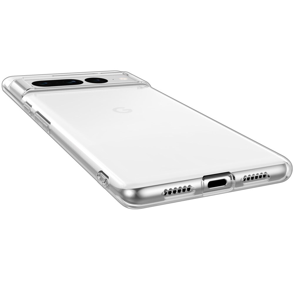 Google Pixel 7 Pro Tyndt TPU-cover, Gennemsigtig