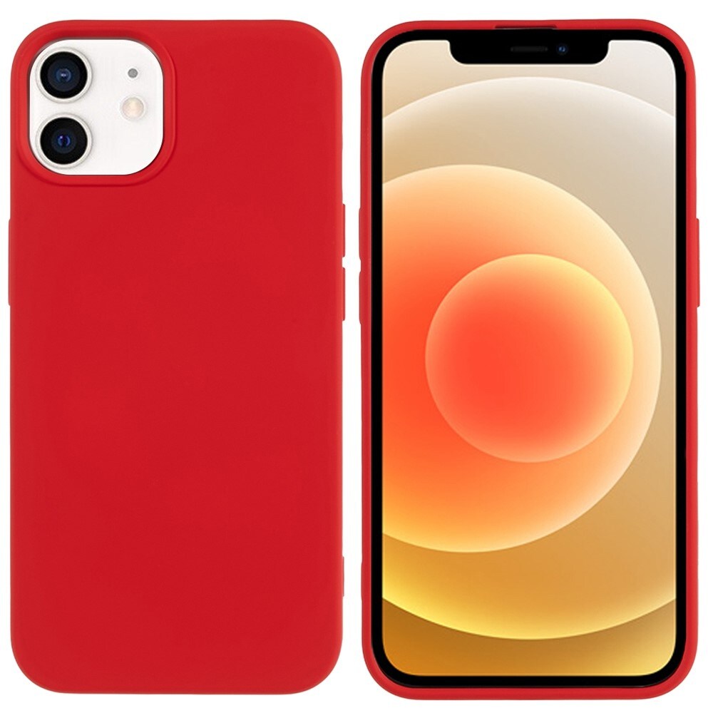 iPhone 11 Mobilcover i TPU, Rød