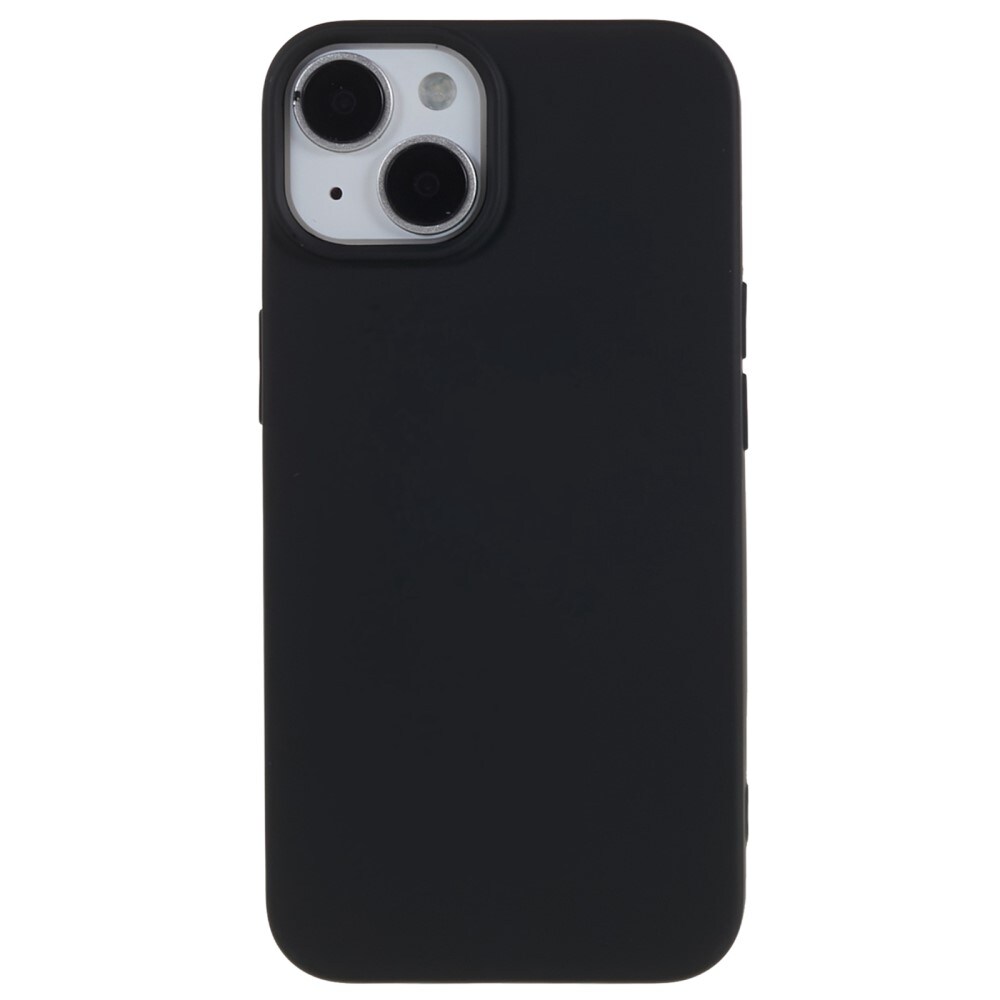 iPhone 14 Mobilcover i TPU, Sort