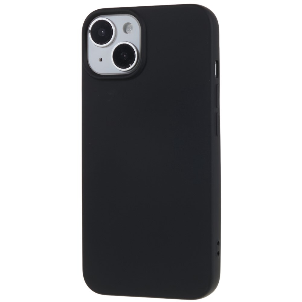 iPhone 14 Mobilcover i TPU, Sort