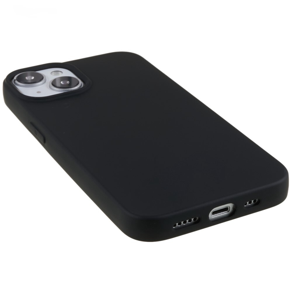 iPhone 14 Mobilcover i TPU, Sort