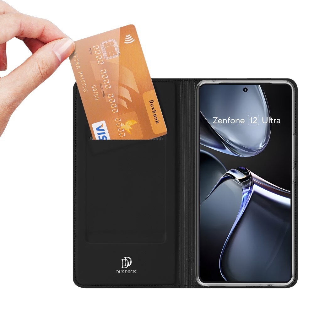 Asus Zenfone 12 Ultra Slankt mobiletui, Sort