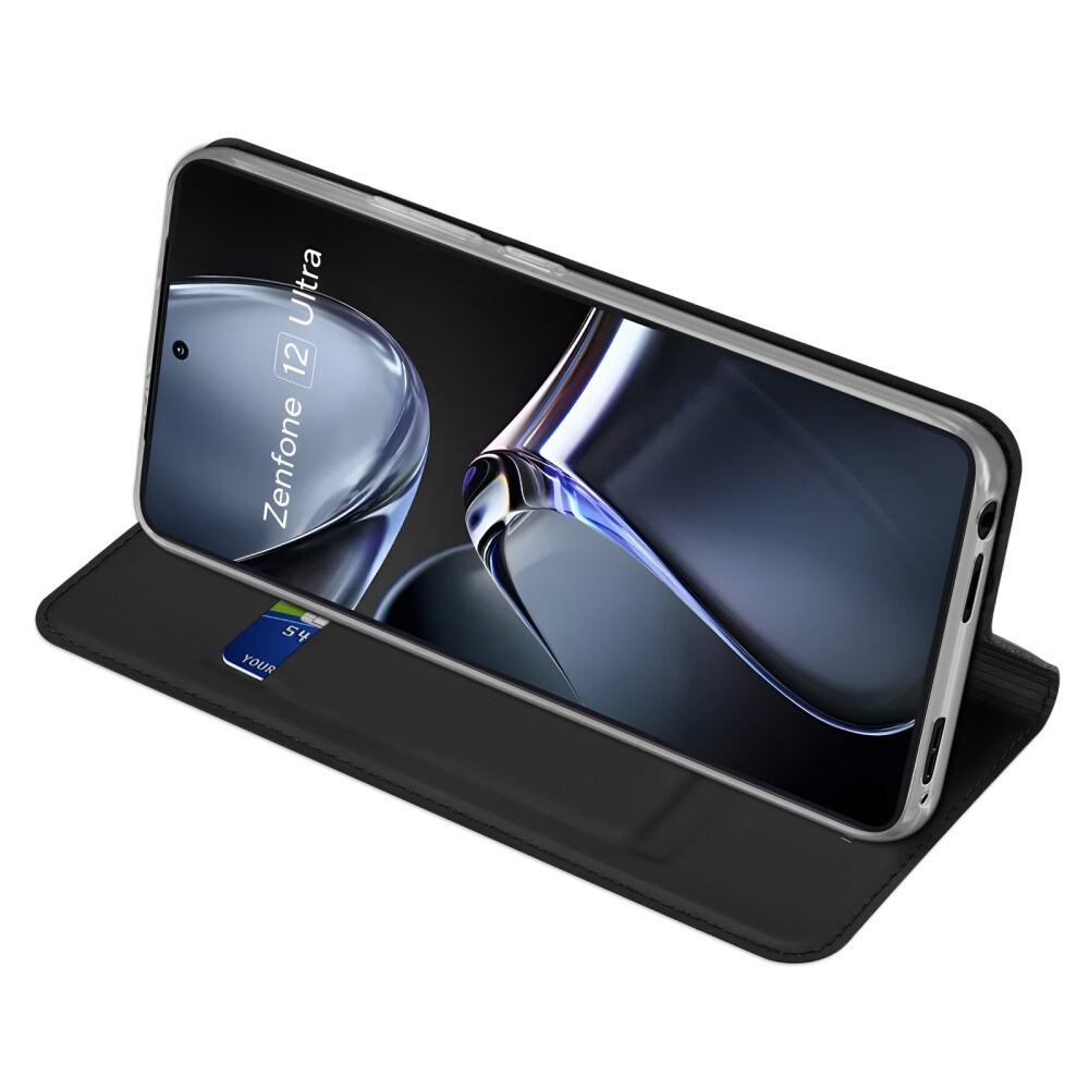 Asus Zenfone 12 Ultra Slankt mobiletui, Sort
