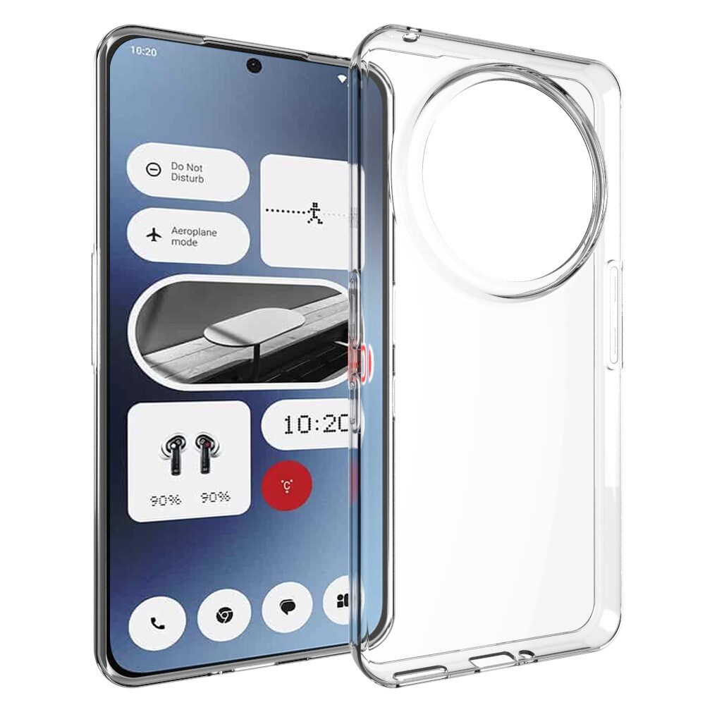 Nothing Phone 3a Pro Tyndt TPU-cover, Gennemsigtig