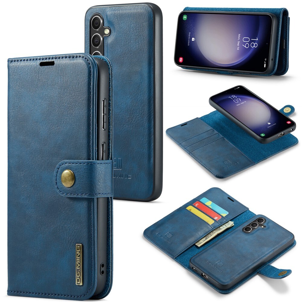 Samsung Galaxy A56 Pungetui med aftageligt cover, Blue