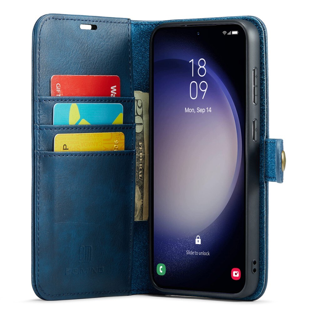 Samsung Galaxy A56 Pungetui med aftageligt cover, Blue