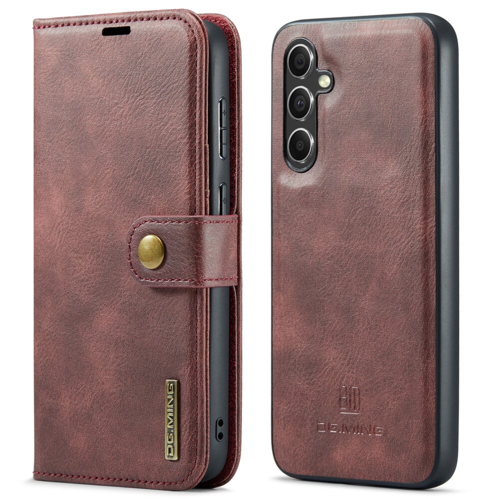 Samsung Galaxy A56 Pungetui med aftageligt cover, Red