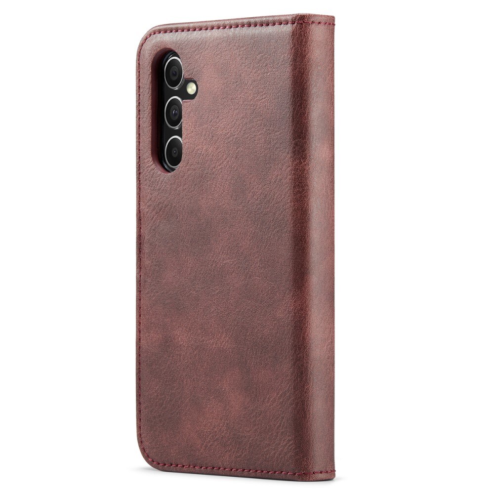 Samsung Galaxy A56 Pungetui med aftageligt cover, Red