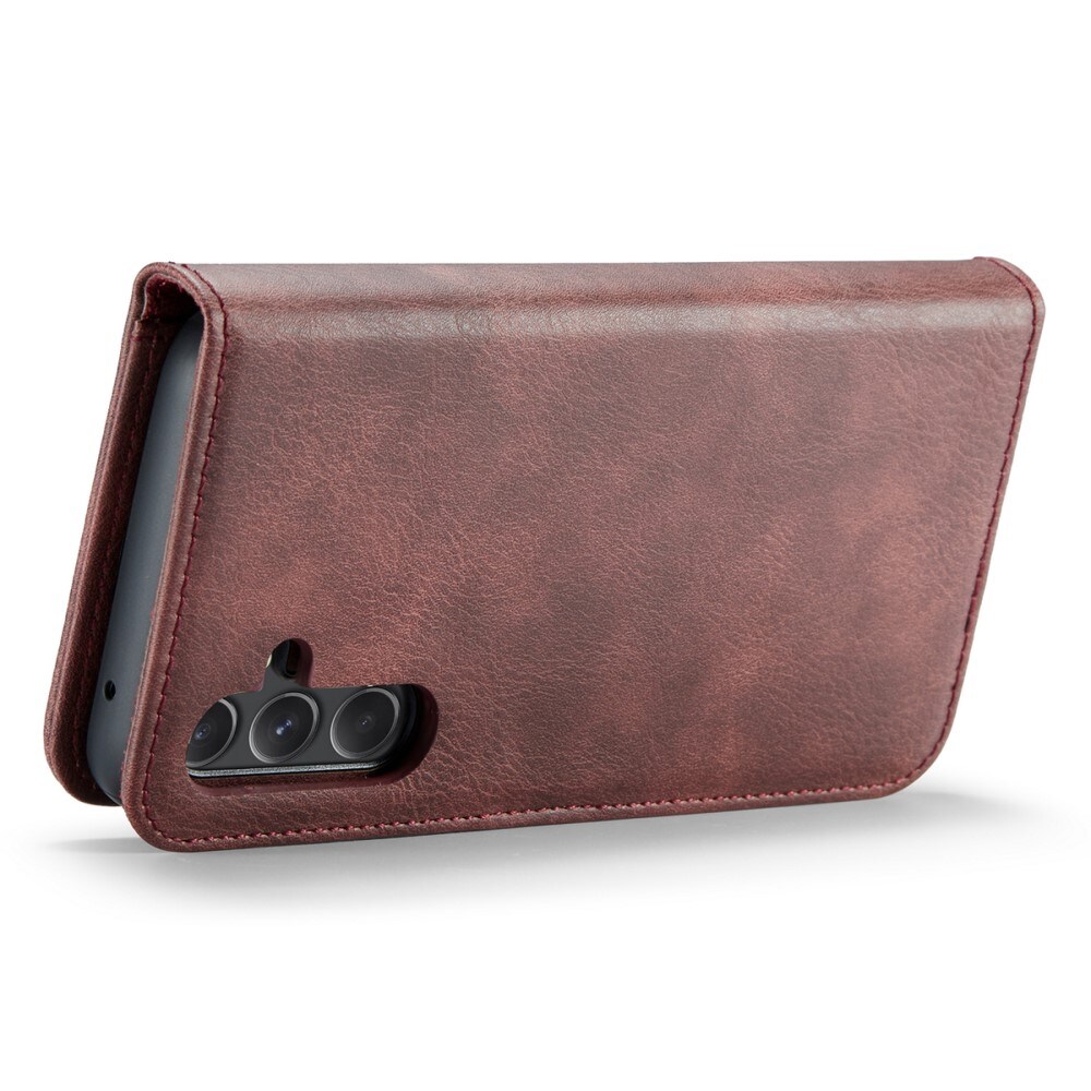 Samsung Galaxy A56 Pungetui med aftageligt cover, Red