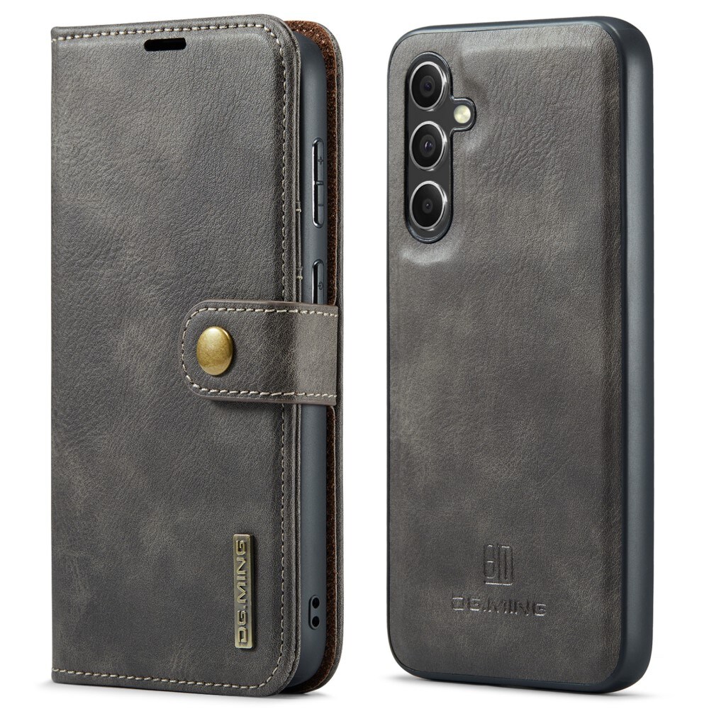 Samsung Galaxy A56 Pungetui med aftageligt cover, Brown