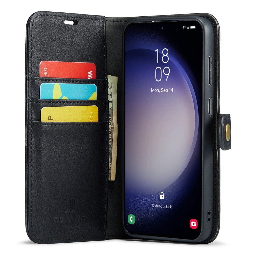 Samsung Galaxy A56 Pungetui med aftageligt cover, Black