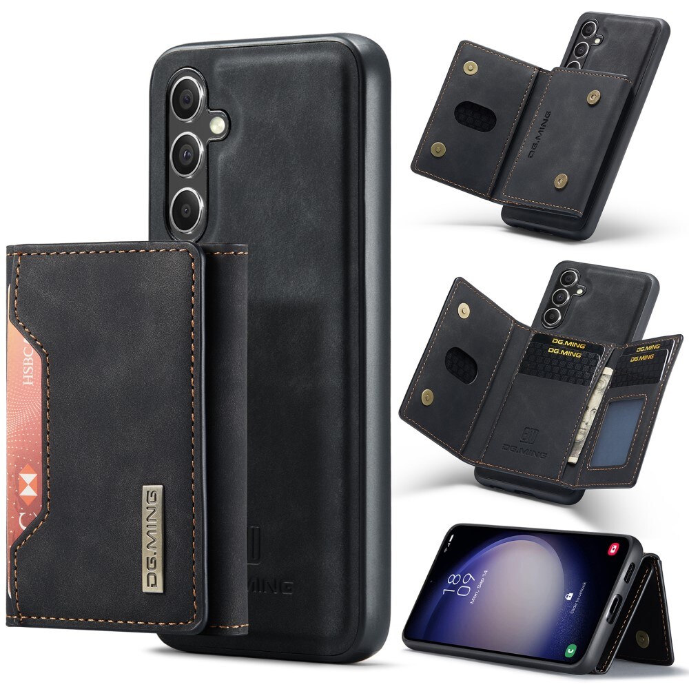 Samsung Galaxy A56 Cover med aftagelig pung, Sort