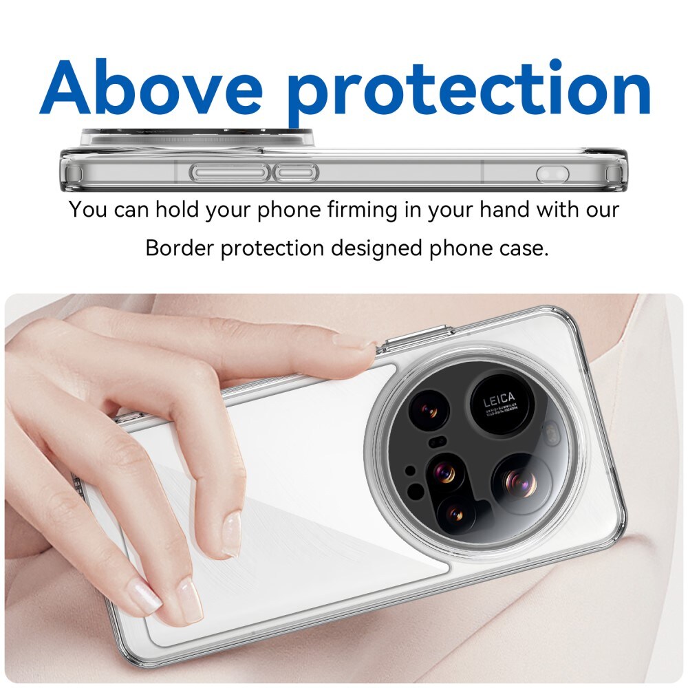 Xiaomi 15 Ultra Crystal Hybrid-cover, Gennemsigtig