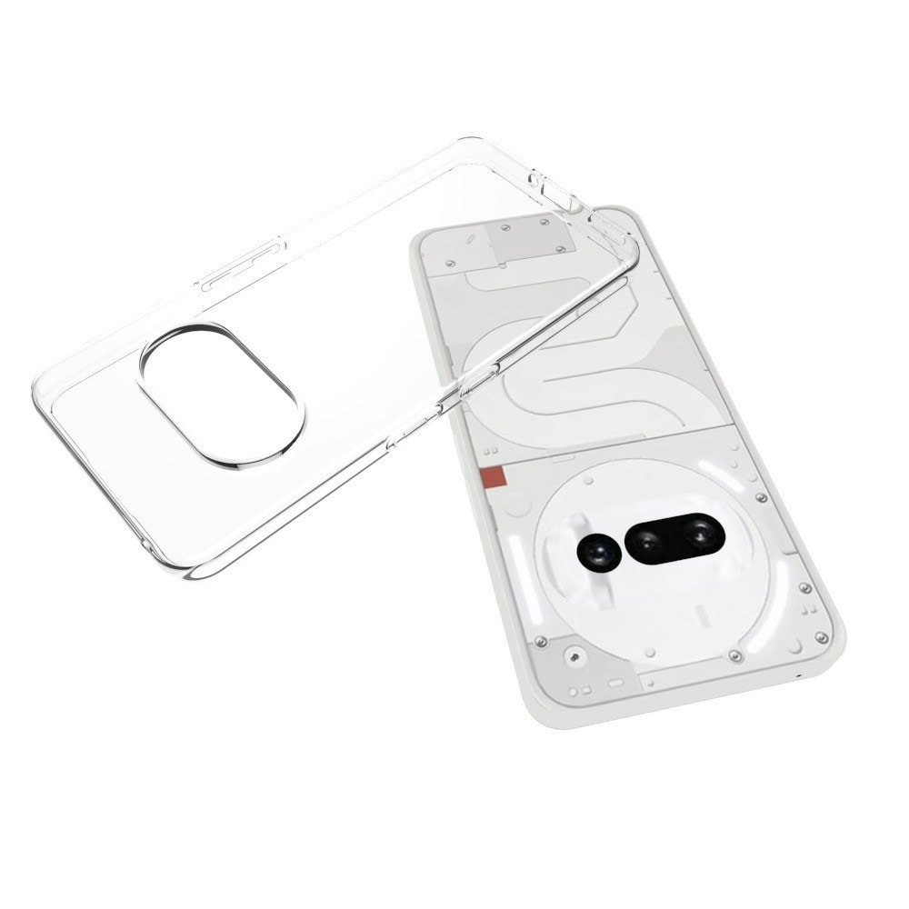 Nothing Phone 3a Tyndt TPU-cover, Gennemsigtig