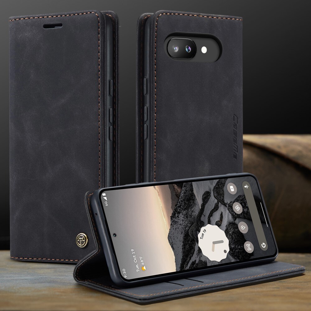 Google Pixel 9a Slankt pungetui, Sort