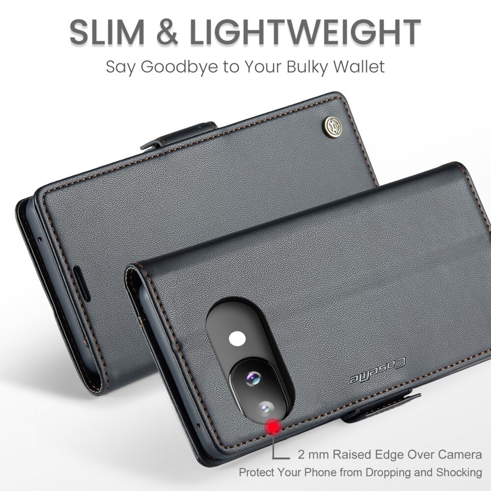 Google Pixel 9a Slankt RFID-pungetui, Sort