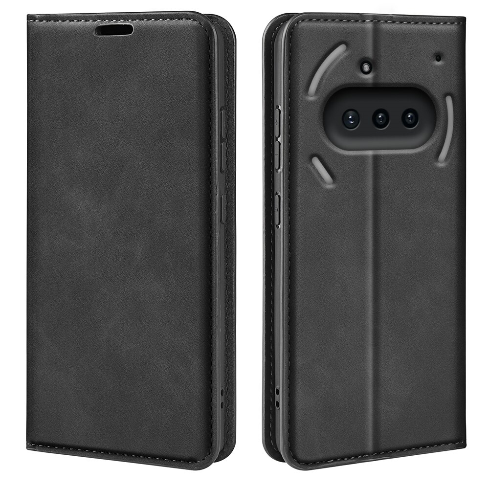 Nothing Phone 3a Slankt etui med kortholder, Sort