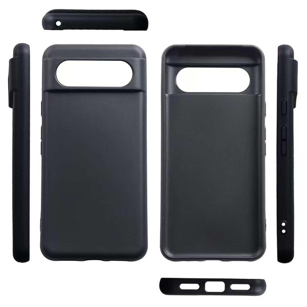 Google Pixel 8 Mobilcover i TPU, Sort