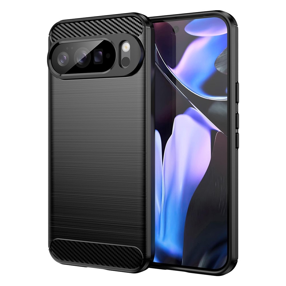 Google Pixel 10 Pro XL TPU-cover Brushed, Sort